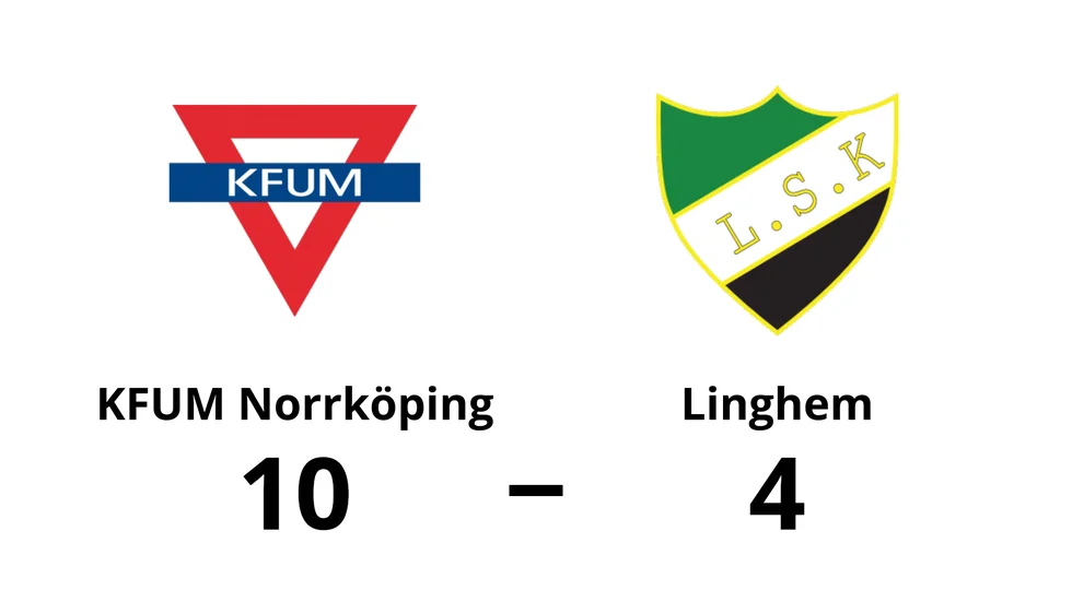 KFUM Norrköping IBF vann mot Linghems SK