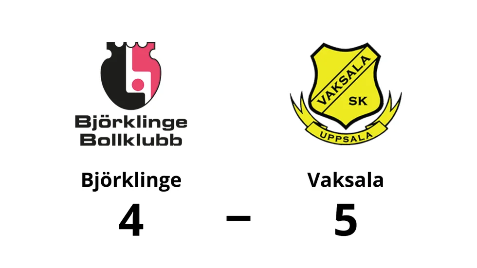 Björklinge BK förlorade mot Vaksala SK IBK