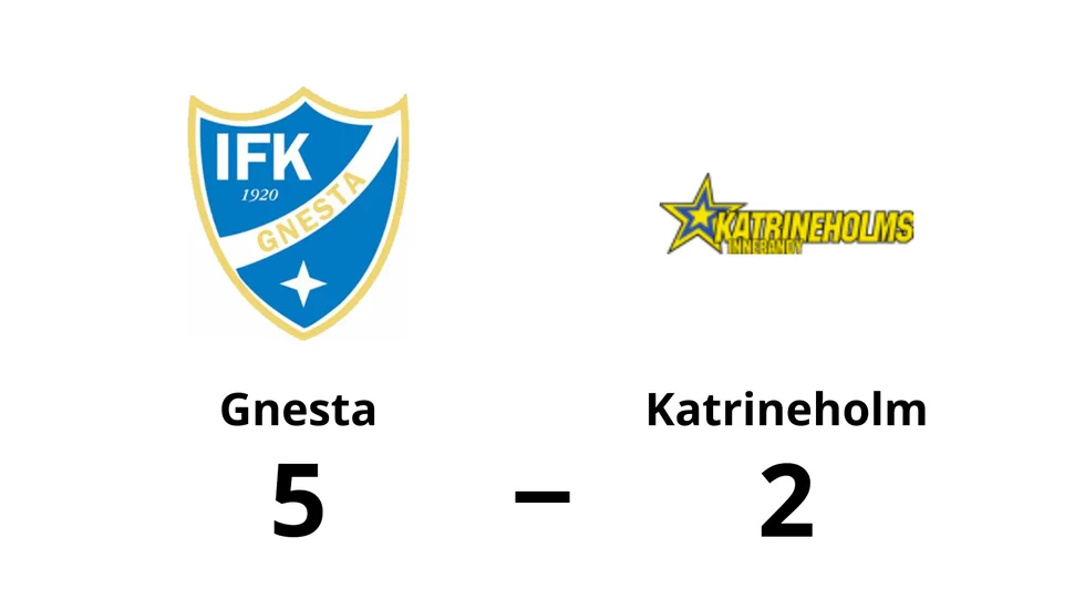 IFK Gnesta vann mot Katrineholms IBF