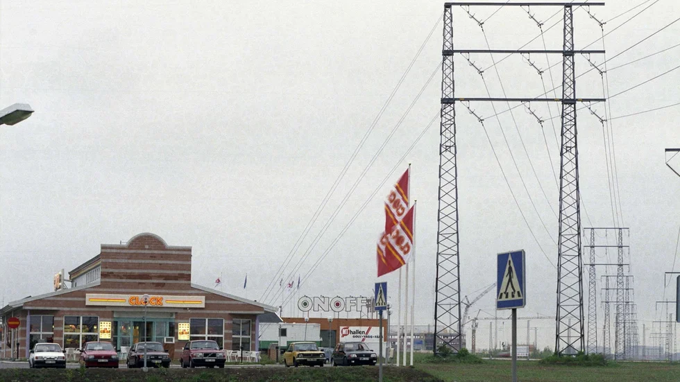 Clock i Boländerna, år 1990. En av två Clock i Uppsala, den andra låg på Dragarbrunnsgatan.