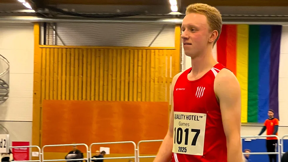 21-årige Felix Ridderstråle, Piteå IF, är norrbottnisk rekordhpållare på 400 meters löpning.