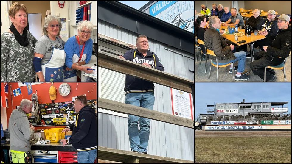 Västervik Speedways säsong drar igång i början av maj, men redan nu är det full aktivitet på Hejla Arena.