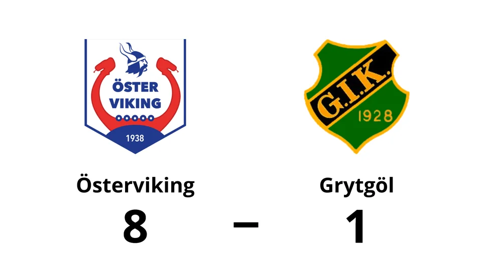 IK Österviking vann mot Grytgöls IK