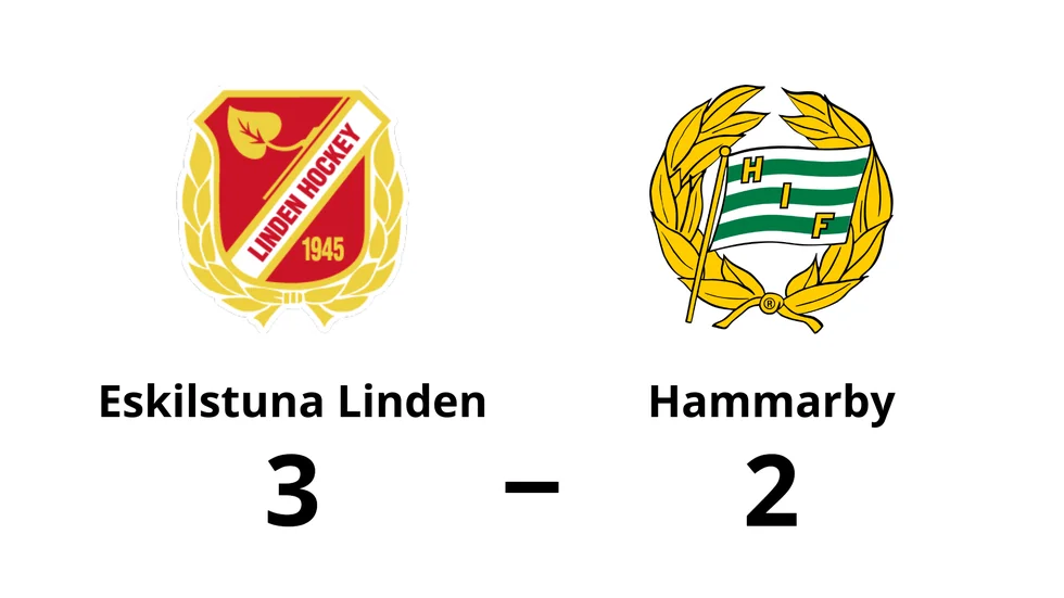 Eskilstuna Linden vann mot Hammarby IF