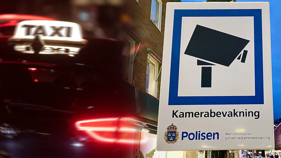 Taxichauffören blåste positivt men hävdade att han inte hade kört bilen. Polisens kamera i centrum visade något helt annat.