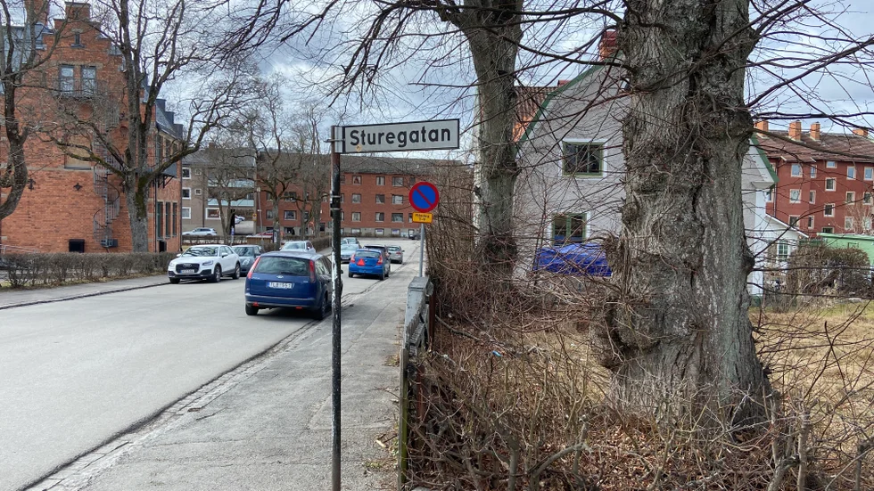 Den grova misshandeln inträffade på Sturegatan.