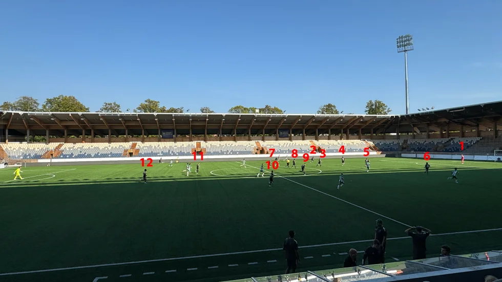 Sirius spelade med en spelare för mycket i andra halvlek.