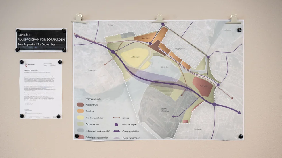 I samband med Norrbotniabanans dragning genom Piteå planeras en ny stadsdel som döpts till Västermalm. Joel Risberg vädjar att den ska byggas i gammal stil. (Arkivbild)