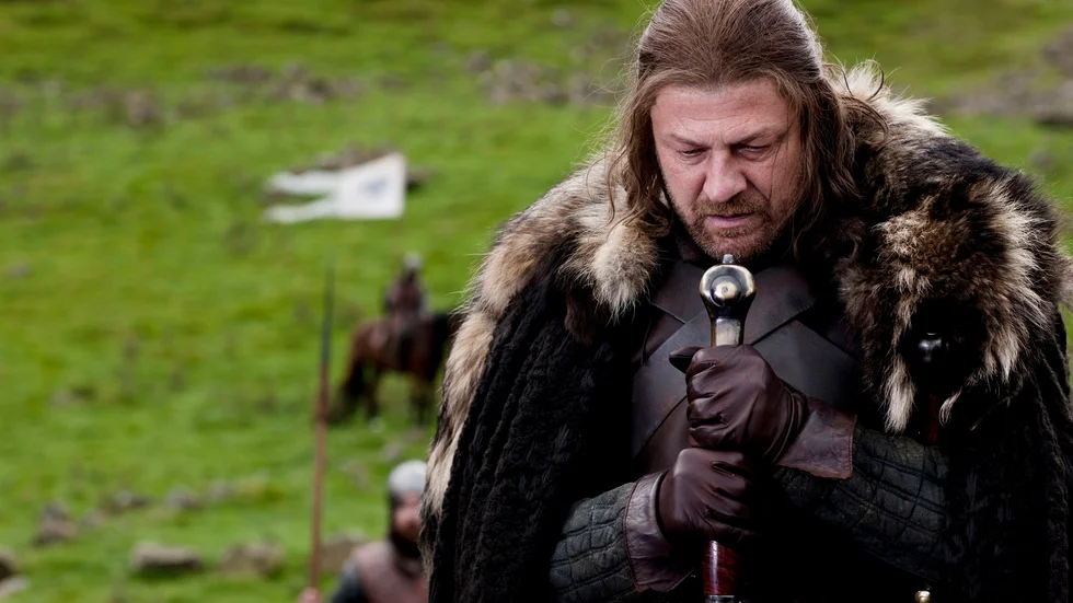 Sean Bean spelade Ned Stark i "Game of thrones". Arkivbild.