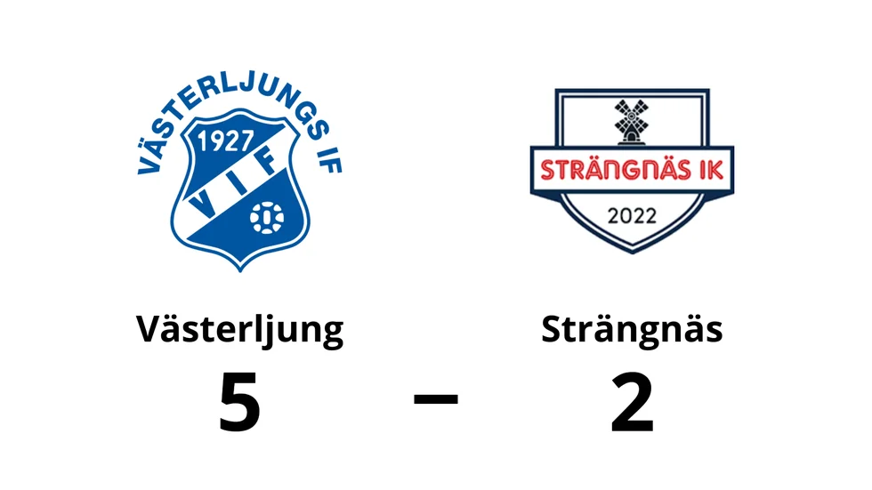 Västerljungs IF vann mot Strängnäs IK