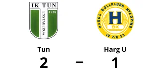Seger för Tun mot Harg U efter drömstart
