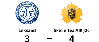 Skellefteå AIK J20 vann och avgjorde matchserien