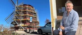 Strängnäs landmärke målas om: "Ska bli fin till sommaren"