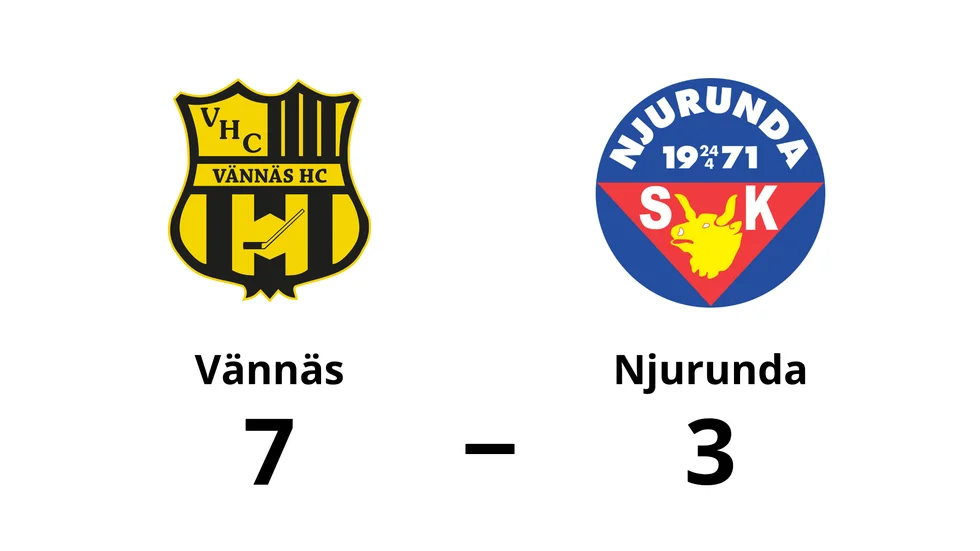 Vännäs HC vann mot Njurunda SK