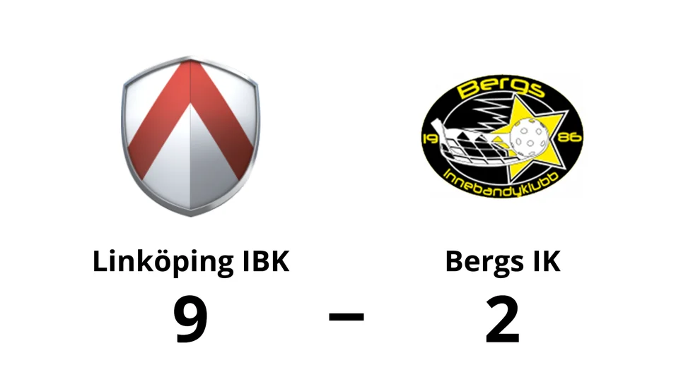 Linköping IBK vann mot Bergs IK