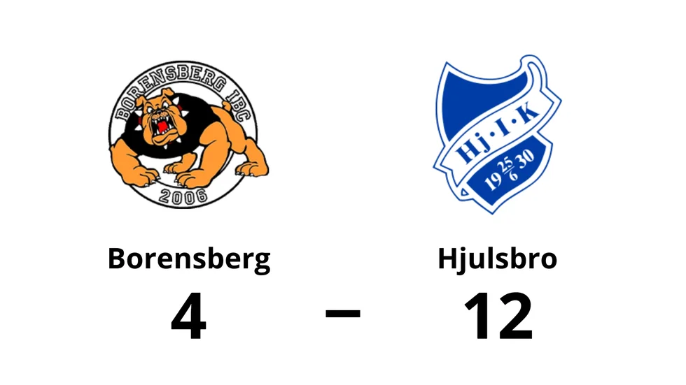 Borensberg IBC förlorade mot Hjulsbro IK Herr