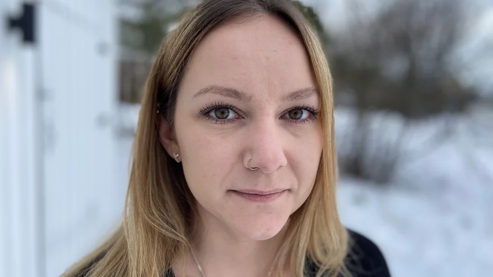 Evelina Andersson har snart förverkligat sin dröm – att bli sjuksköterska.