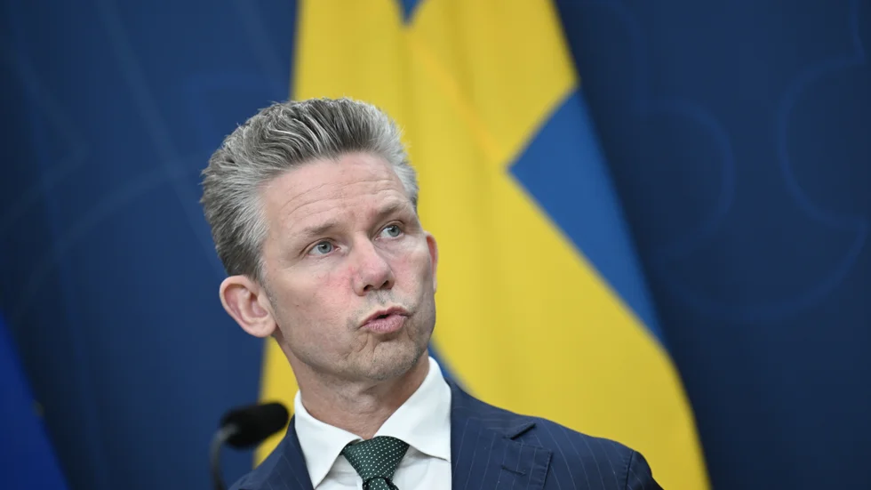 Försvarsminister Pål Jonson (M). Arkivbild