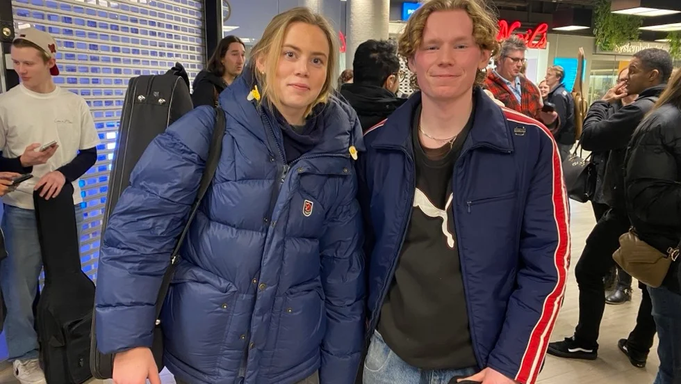 Fräs Clara Andersson, 17, och Wiggo Lindkvist, 18.