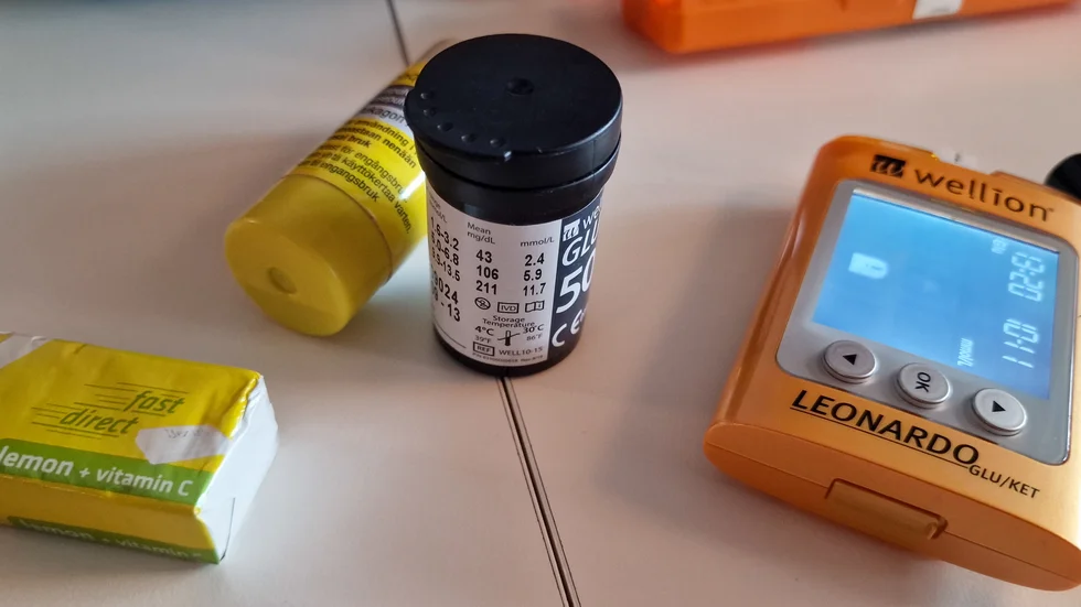 Diabetes, mätinstrument.