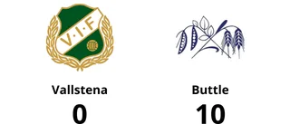 Buttle har fem raka segrar – vann mot Vallstena med 10-0