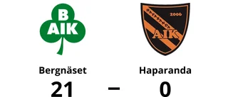 Bergnäset upp i topp efter seger