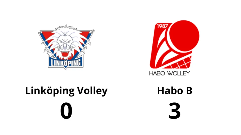 Linköping Volley förlorade mot Habo B
