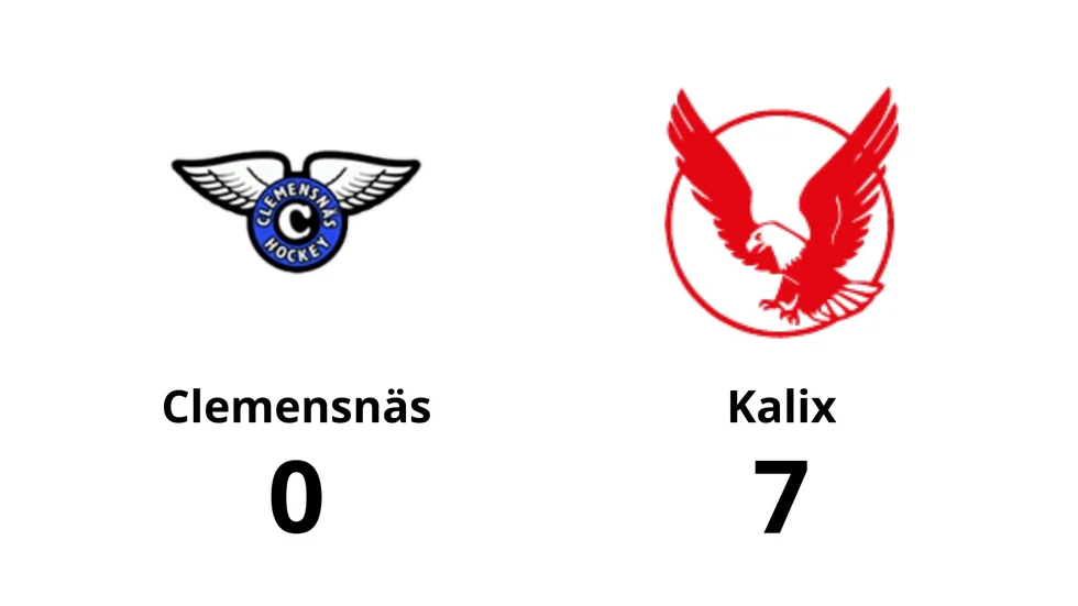 Clemensnäs HC förlorade mot Kalix