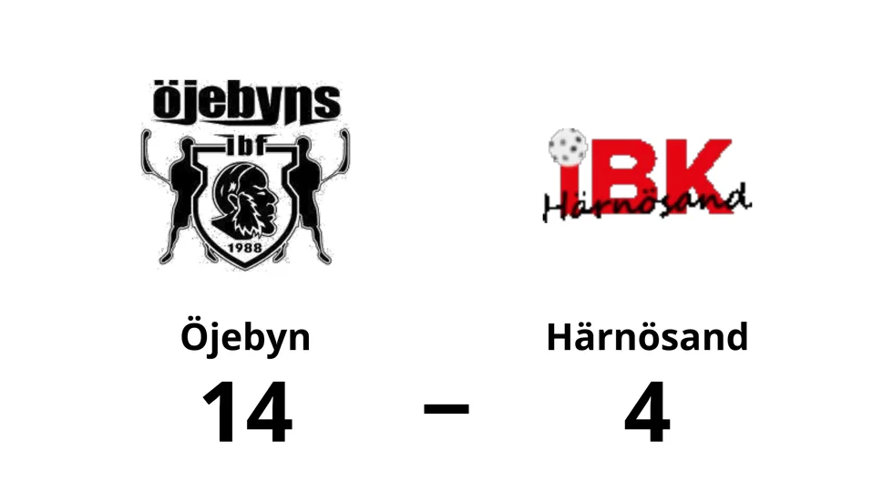 Öjebyn vann mot IBK Härnösand
