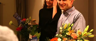 Tuva och Andreas fick sina historiska GT-tröjor