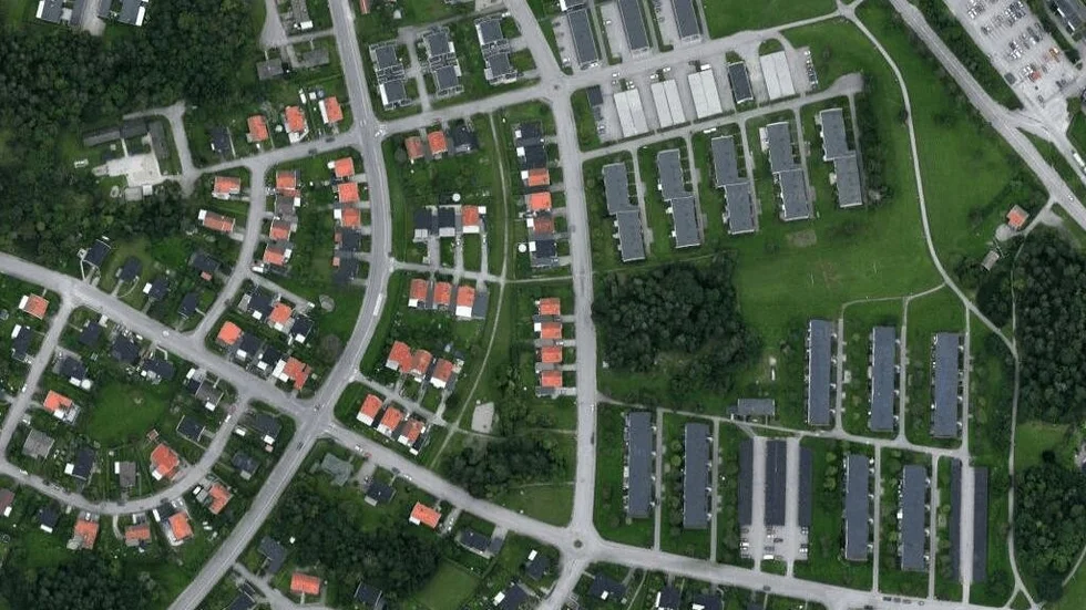 Området kring Solrosgatan 38