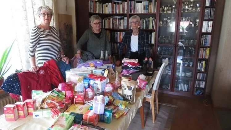 Gunilla Blomqvist, Inger Johansson och Majne Johansson är några av medlemmarna i Bensby kvinnokraft.