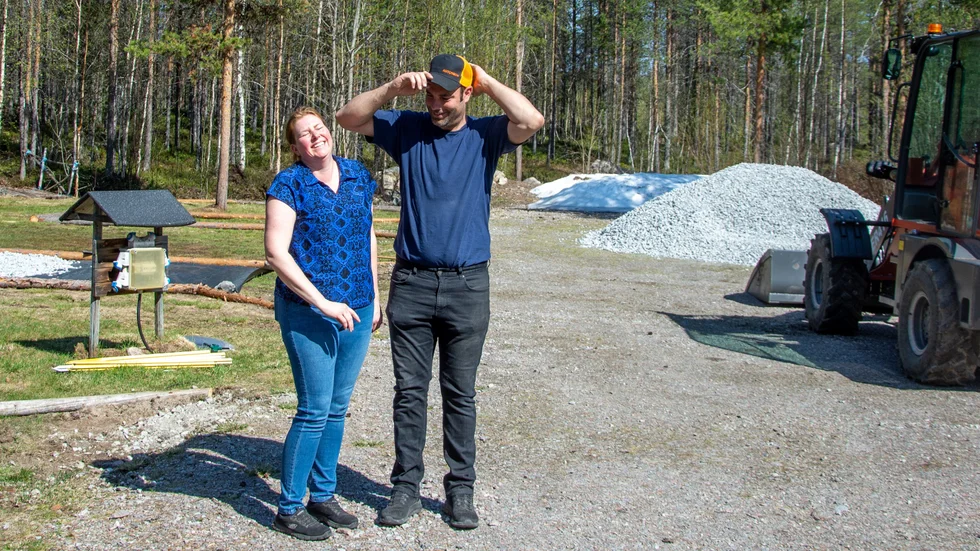 Nu när de fått köpa campingen lägger Frederik Mossel och Patricia Swierstra mycket tid på renovering.
