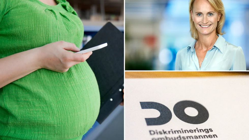En kvinna som nekades en först erbjuden provanställning efter att ha berättat att hon var gravid har anmält Transcom i Eskilstuna till Diskrimineringsombudsmannen. Pernilla Oldmark är general manager för Transcom i norra Europa och hon beklagar det inträffade.