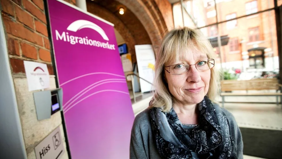 Cecilia Rosvall Viberg, chef vid migrationsverket på Gotland.