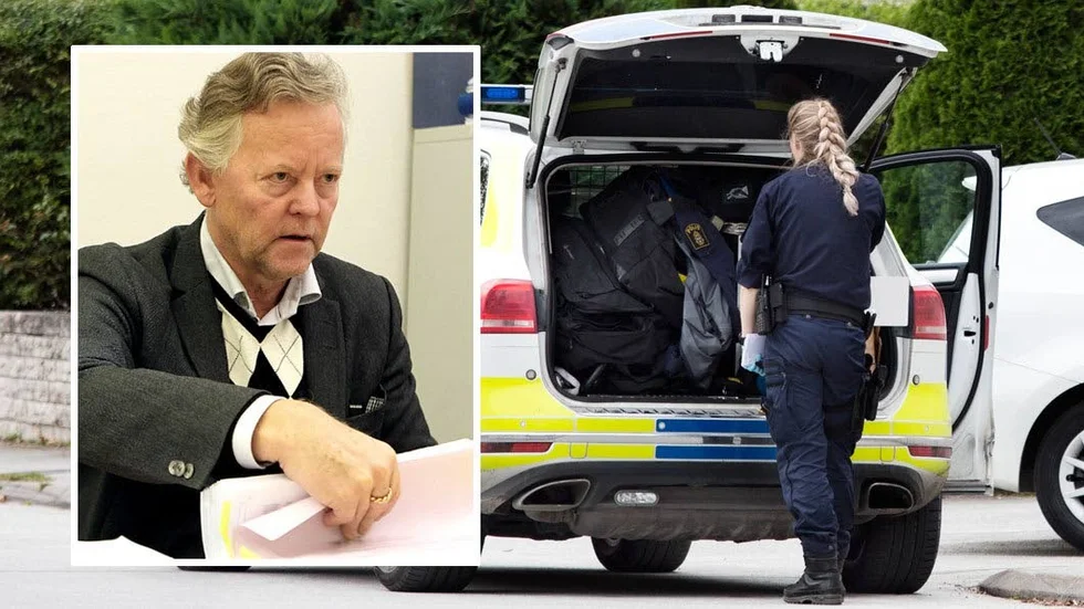 Platsen där den misstänkta grova våldtäkten ska ha skett. Lilla bilden: Kvinnans advokat Staffan Fredriksson.