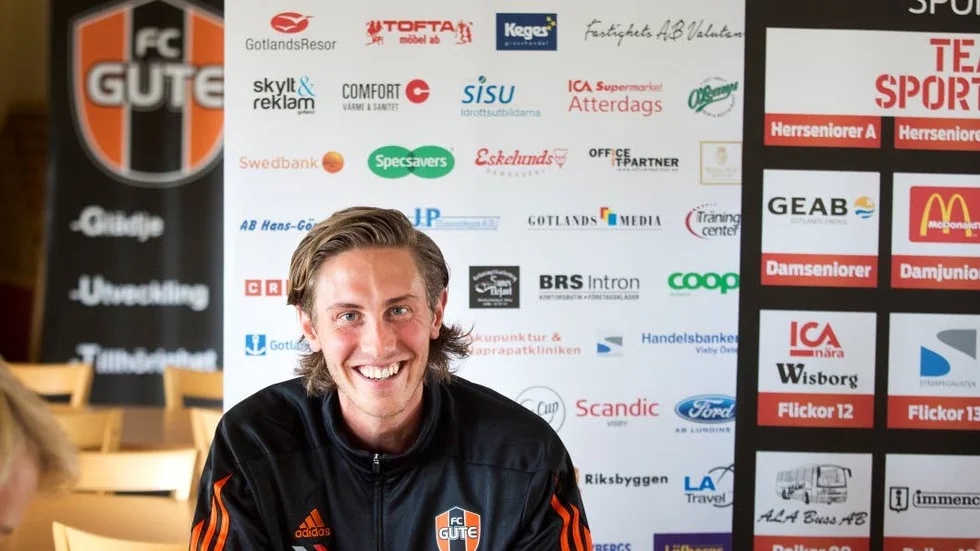 Klartecken Sebastian Starkenberg är en nyckelspelare för Gute och nu har han gett klartecken för ytterligare två säsonger.