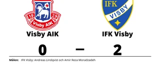 Andreas Lindqvist och Amir Reza Moradzadeh målgörare i IFK Visbys seger