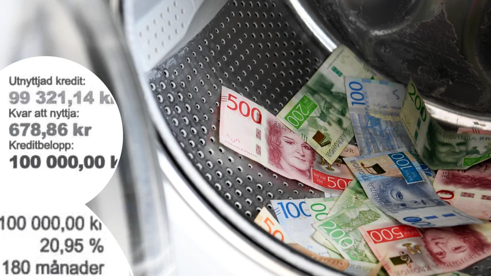 Enligt förundersökningen förmåddes den målsägande att ta fem olika lån på sammanlagt drygt en miljon kronor, inte sällan till höga räntor. Nu åtalas en person för bedrägeri och en för grov penningtvätt.