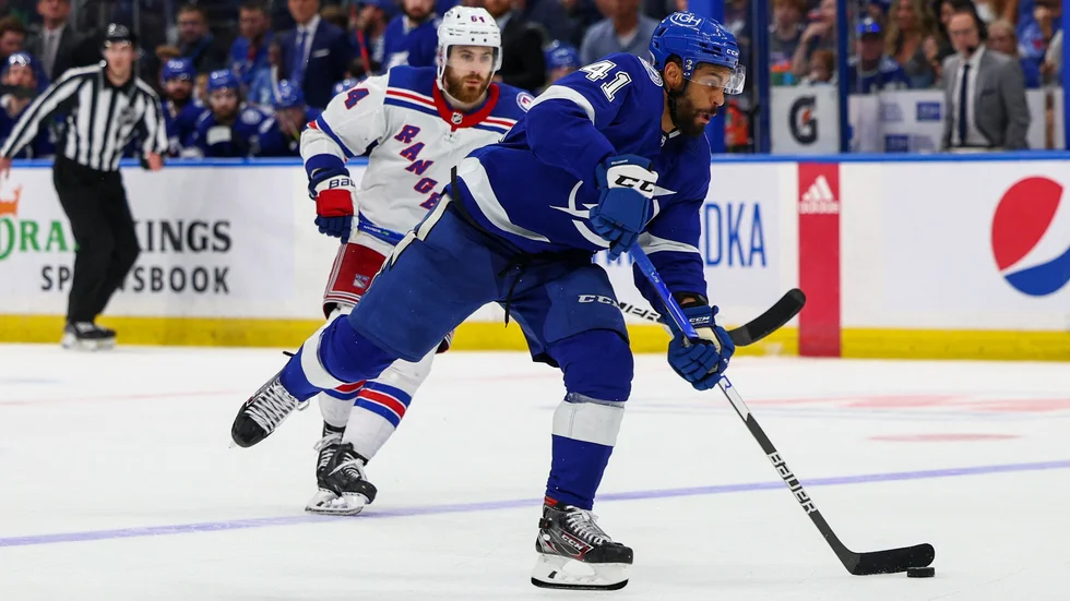 Pierre-Édouard Bellemare stod för en assist i 4–1-segern.