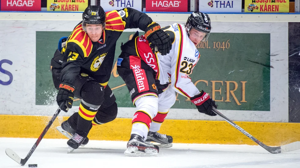 Marcus Collin spelade 12 matcher i SHL för Luleå Hockey innan han valde att söka lyckan i Hockeyettan 2018.