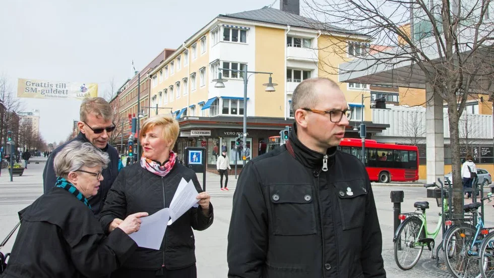 S-budget. I maj presenterade kommunledningen med Niklas Nordström i spetsen budgetförslaget.