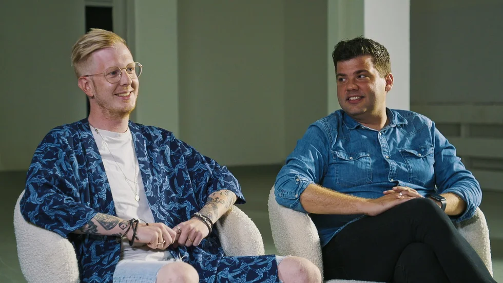 Jonas Strömqvist och Martin Edlund är ett av paren i säsong åtta av "Gift vid första ögonkastet" i SVT. Under säsongsfinalen avslöjade de att de valt att gå skilda vägar.