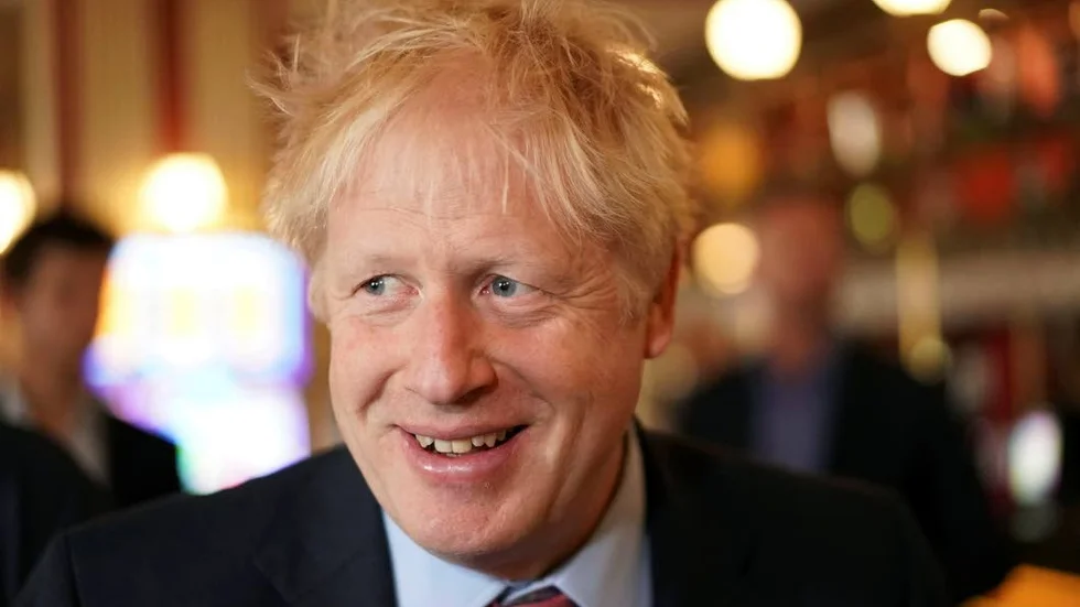 Boris Johnson. Vald till partiledare i brittiska, konservativa Torypartiet.