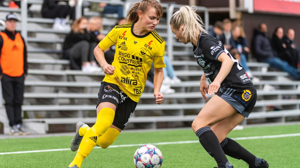 Angelina Thoreson från matchen.
