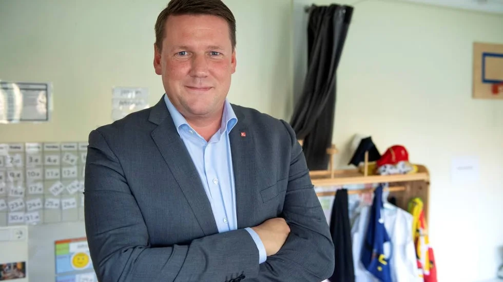 Tobias Baudin, ordförande i Kommunal.