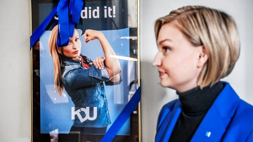 Ebba Busch Thor har stark medvind.
