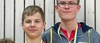 David och Charlie glänste – tog hem SM-guldet i dubbel