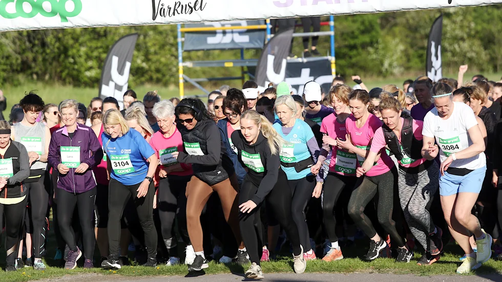 Vårruset 2022. Det blir en tjejfest i år också.