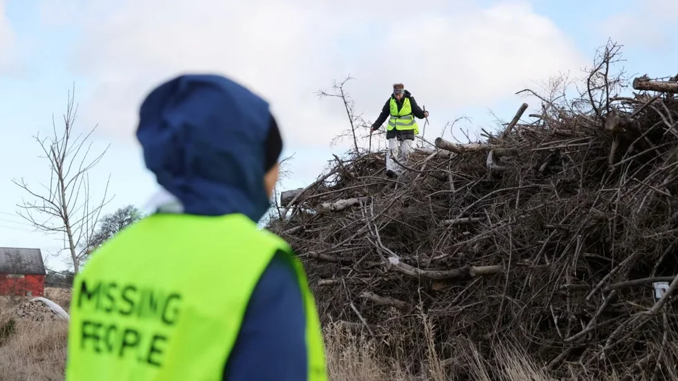 Missing People gjorde viktiga fynd vid söndagens sökinsats i Robertsfors efter den försvunna kvinnan. Bilden är från ett annat tillfälle.